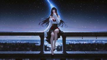 boa hancock beneath the stars live wallpaper