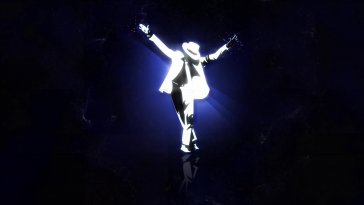 michael jackson - neon moonwalk live wallpaper