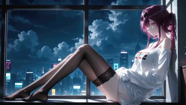 kafka by moonlight live wallpaper