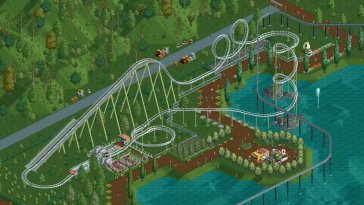 rollercoaster tycoon 2 live wallpaper