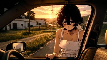 sunset passenger live wallpaper
