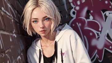 gwen stacy: street style live wallpaper