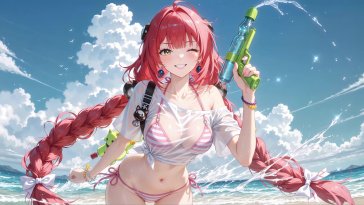 ukinami yuzuha bikini live wallpaper