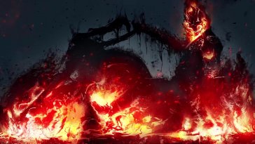ghost rider hellfire live wallpaper