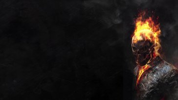 ghost rider burning soul live wallpaper