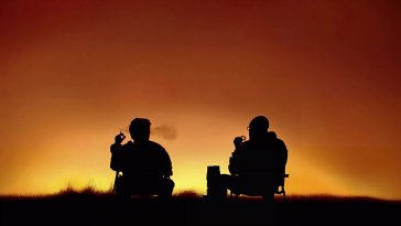 walter & jesse sunset (breaking bad) live wallpaper