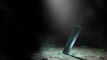 cloud strife buster sword live wallpaper