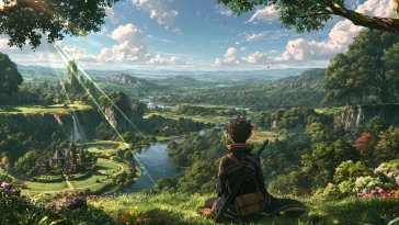 journey through fantasy world live wallpaper