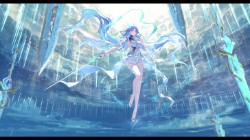 qingxiao - wuthering waves live wallpaper