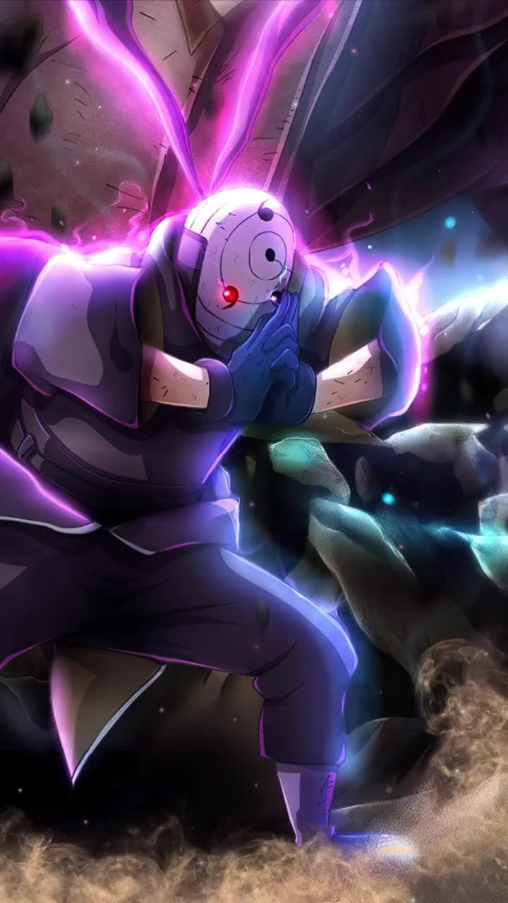 Obito Uchiha Jutsu Mobile Live Wallpaper