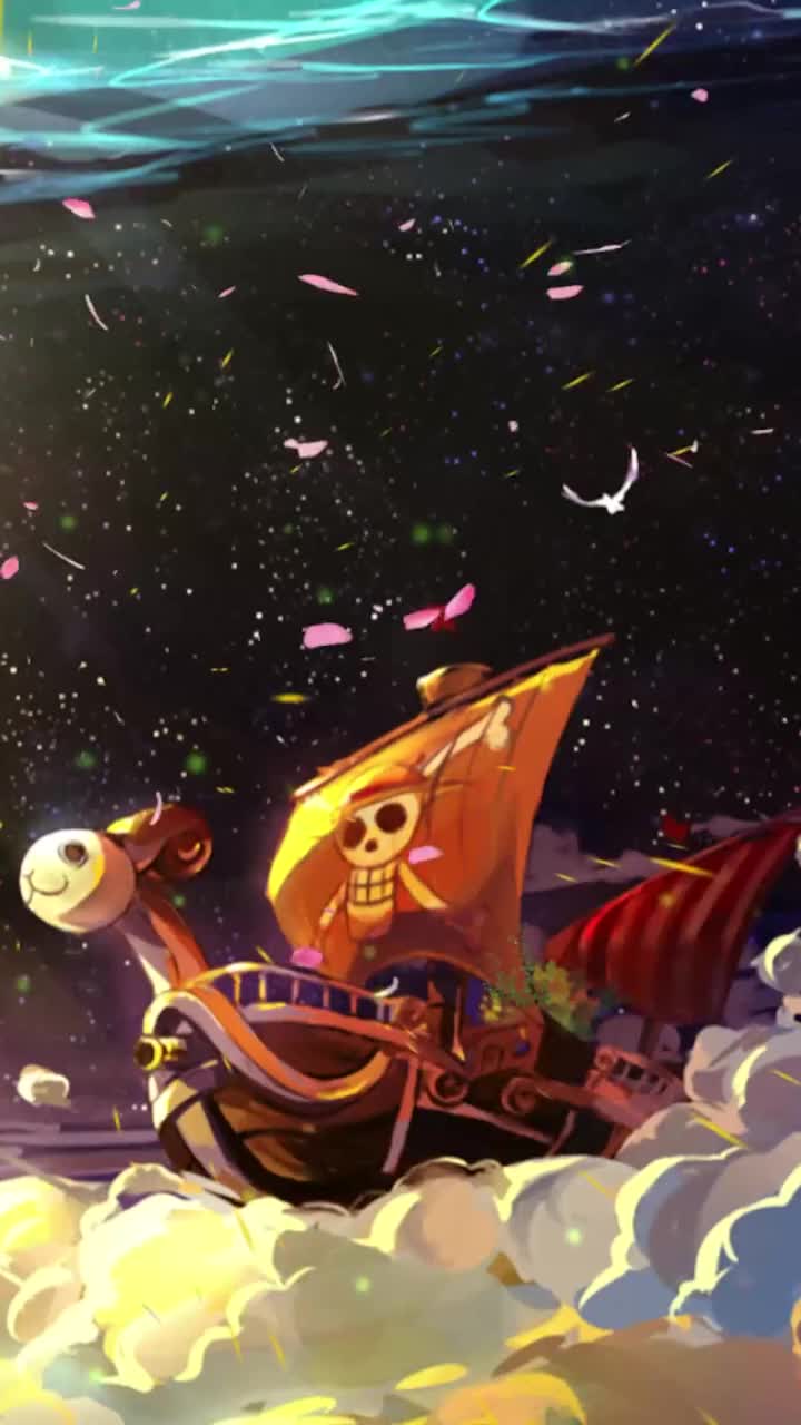 Merry Under The Ocean (One Piece) Live Wallpaper