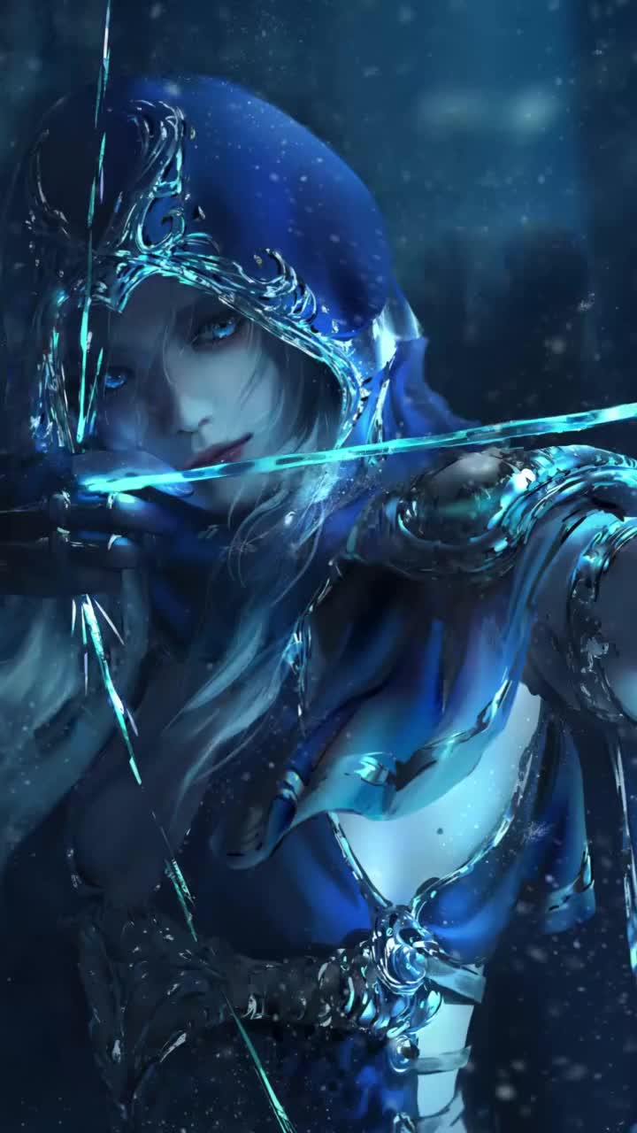 Ashe the Frost Archer-LoL Live Wallpaper – MyLiveWallpapers.com  Live  wallpapers, Anime wallpaper live, Cellphone wallpaper backgrounds