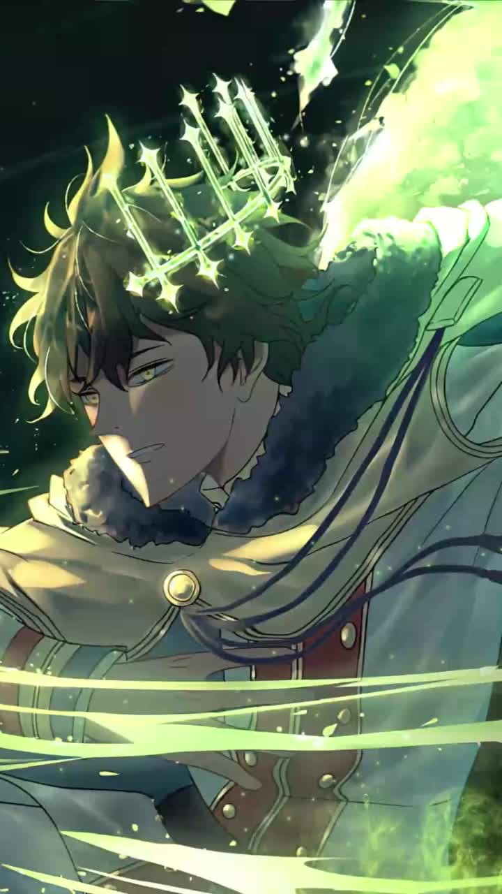 Live Wallpaper 4K Yuno Grinberryall (Black Clover) 