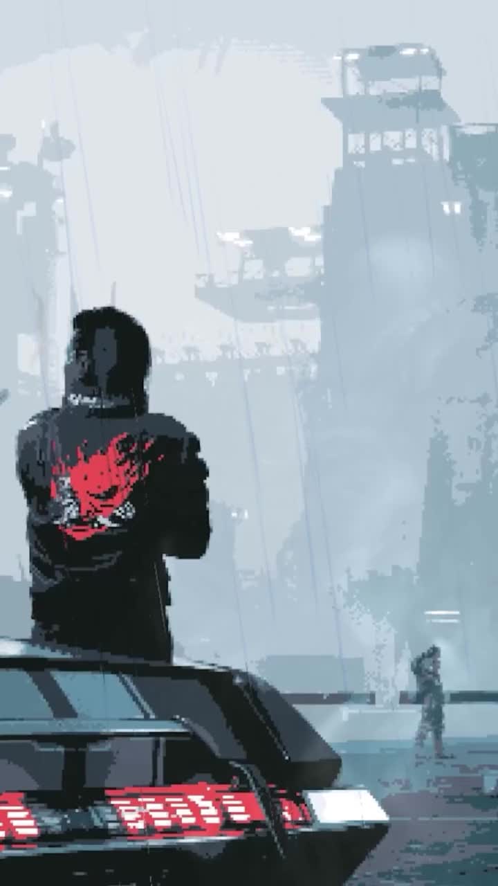 Cyberpunk 2077 (Pixel) Mobile Live Wallpaper