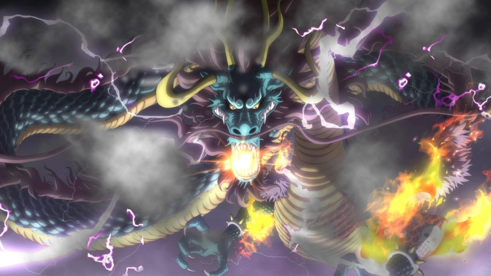 One Piece Yonko Kaido vs Luffy Anime Wano Kuni HD by Amanomoon on DeviantArt