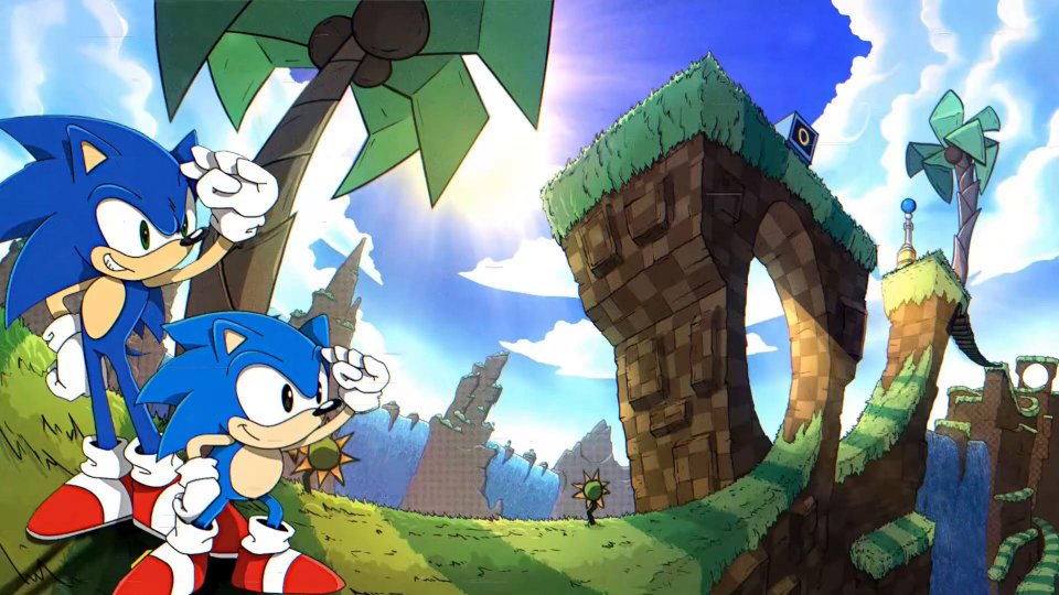 VGW: Sonic the Hedgehog Green Hill Zone 4K Video Wallpaper 