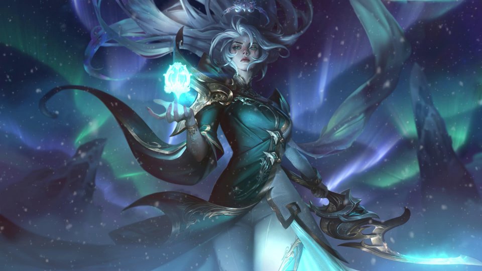 Winterblessed Diana League Of Legends Live Wallpaper - MoeWalls