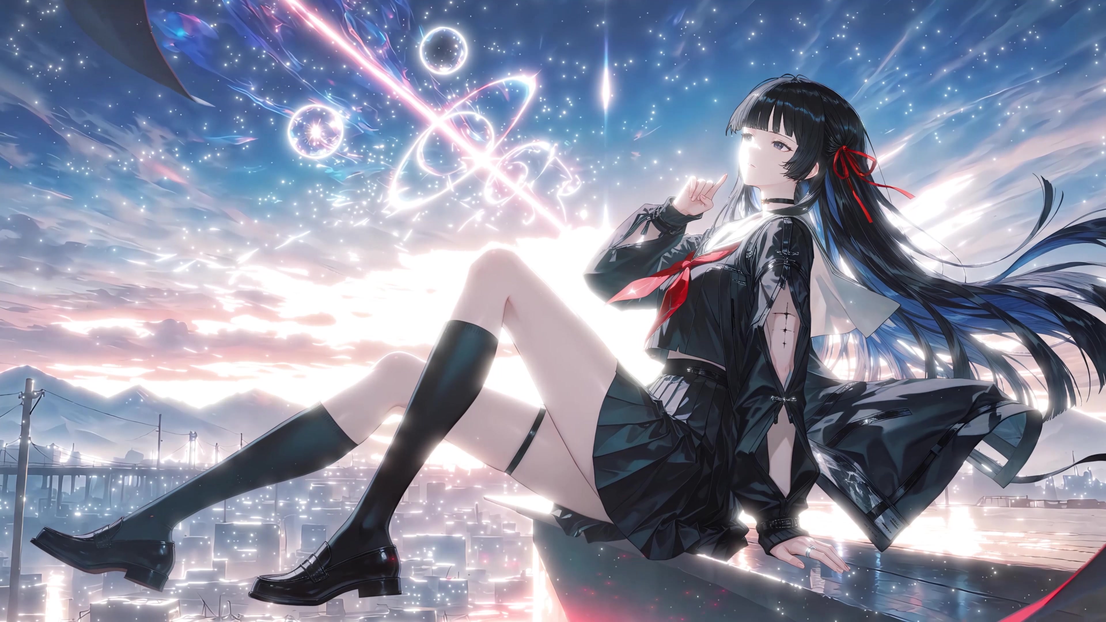 Chisa Starlit Horizon Live Wallpaper