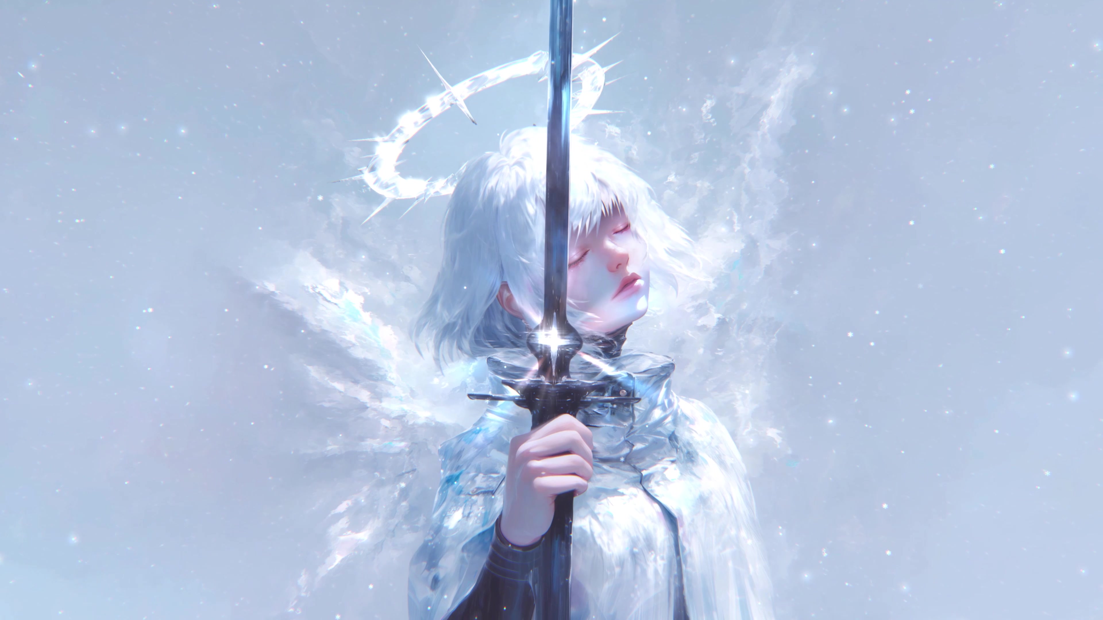 Winter Seraph Mobile Live Wallpaper