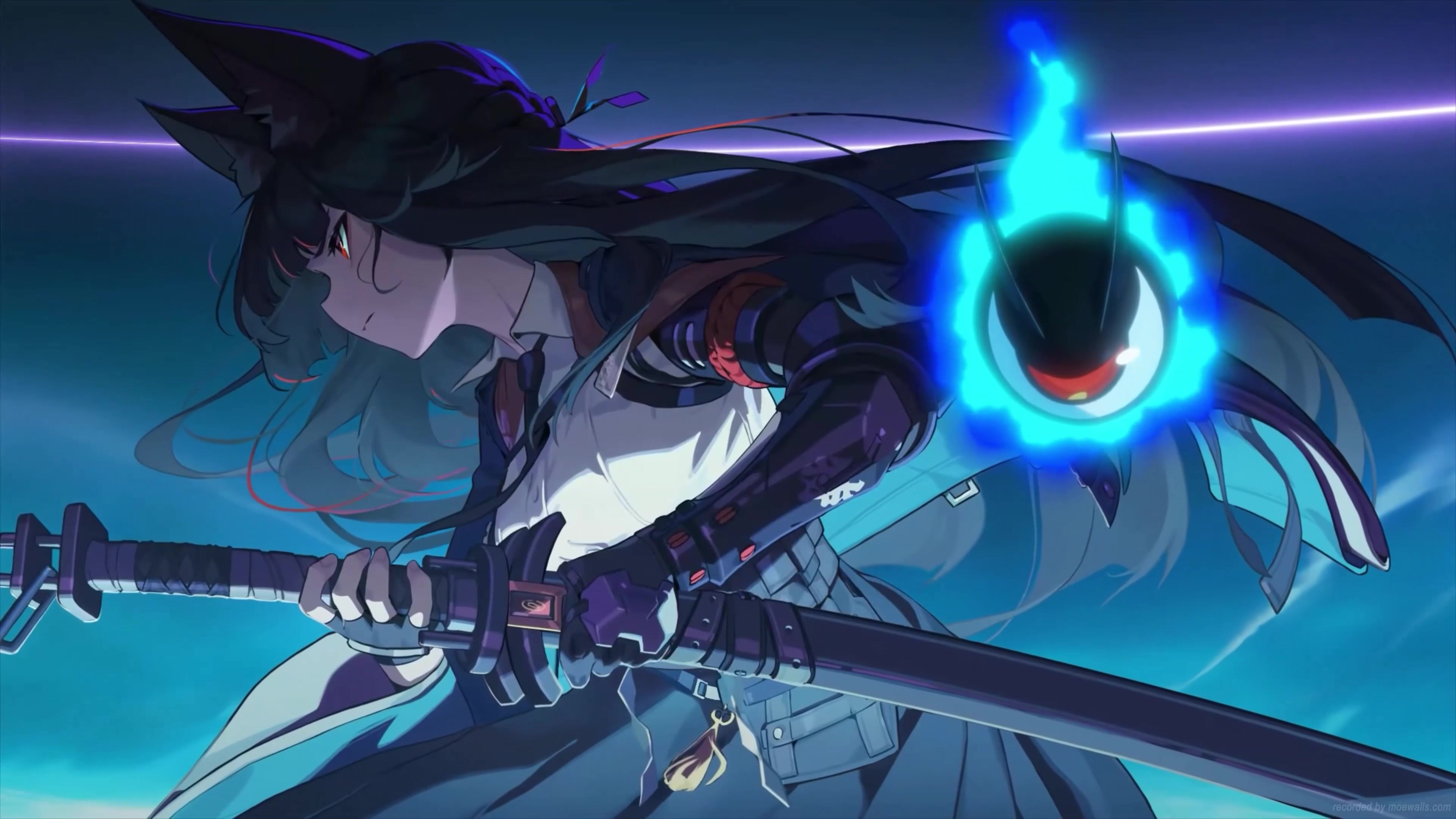 Miyabi Phantom Blade Mobile Live Wallpaper