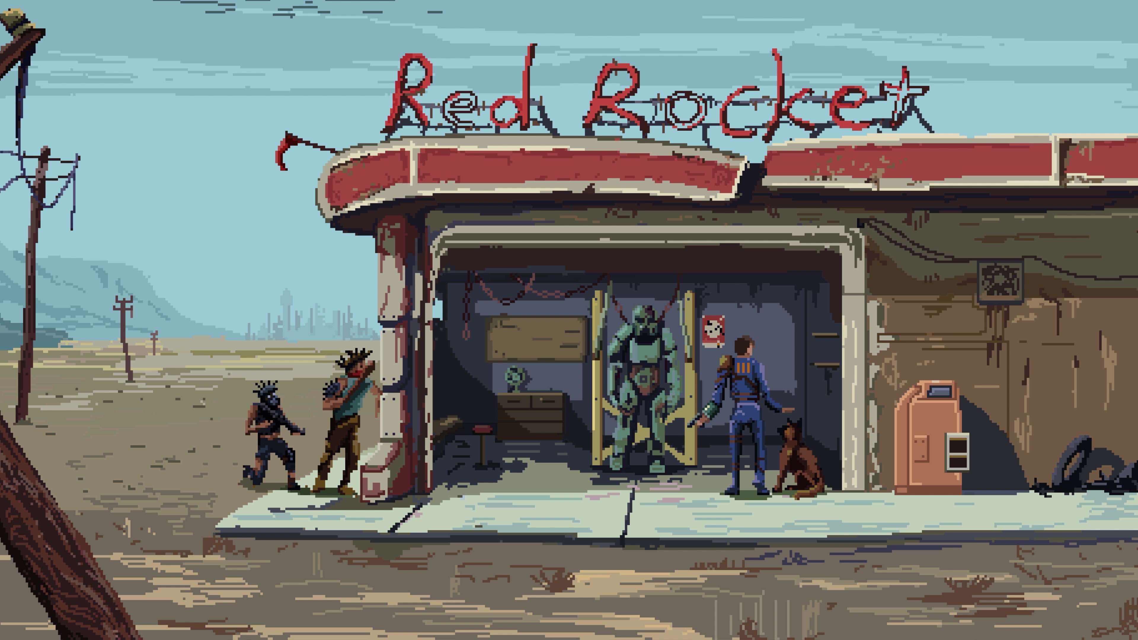 Red Rocket - Fallout Live Wallpaper