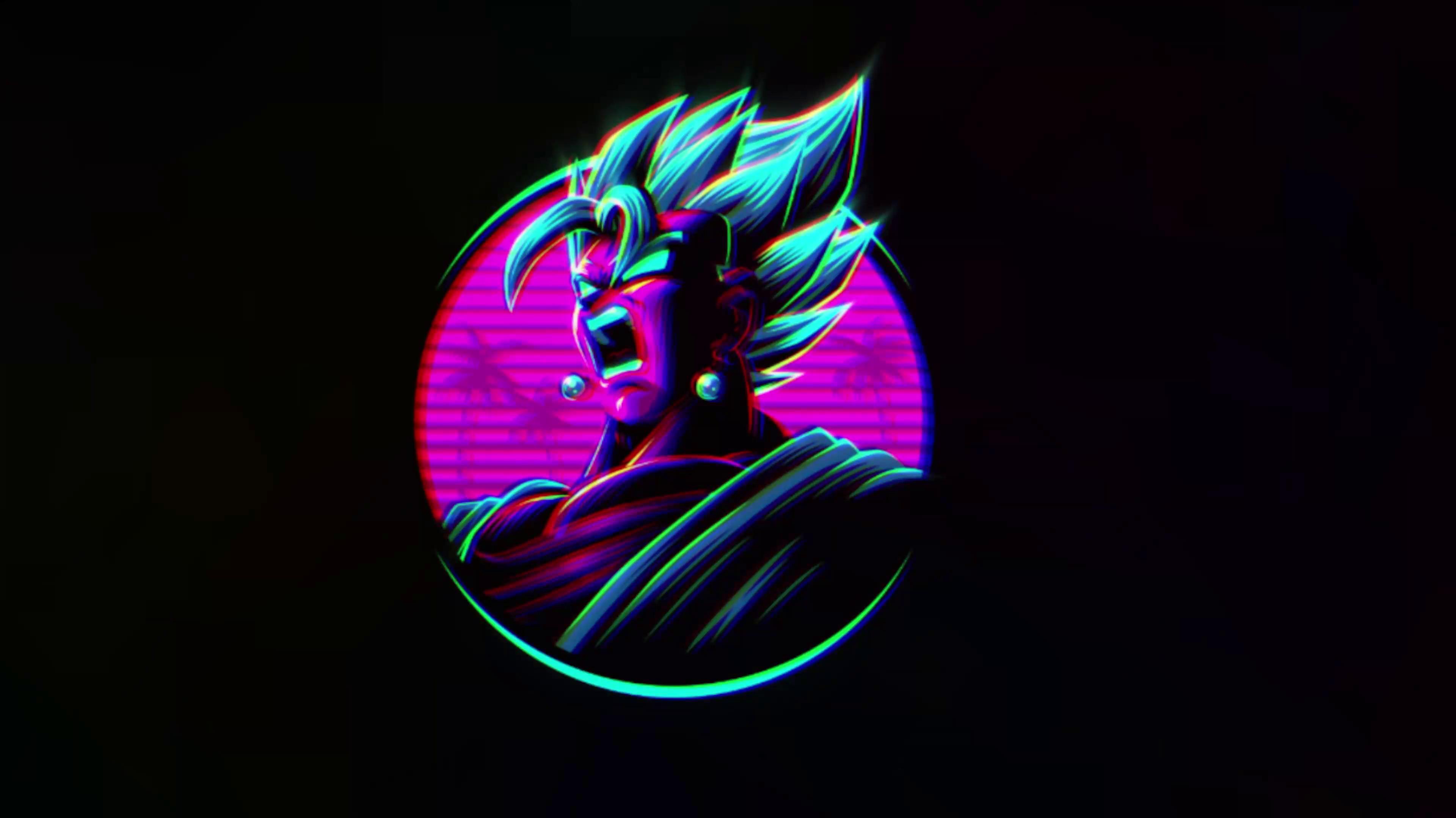 Purple Blue Vegito Live Wallpaper