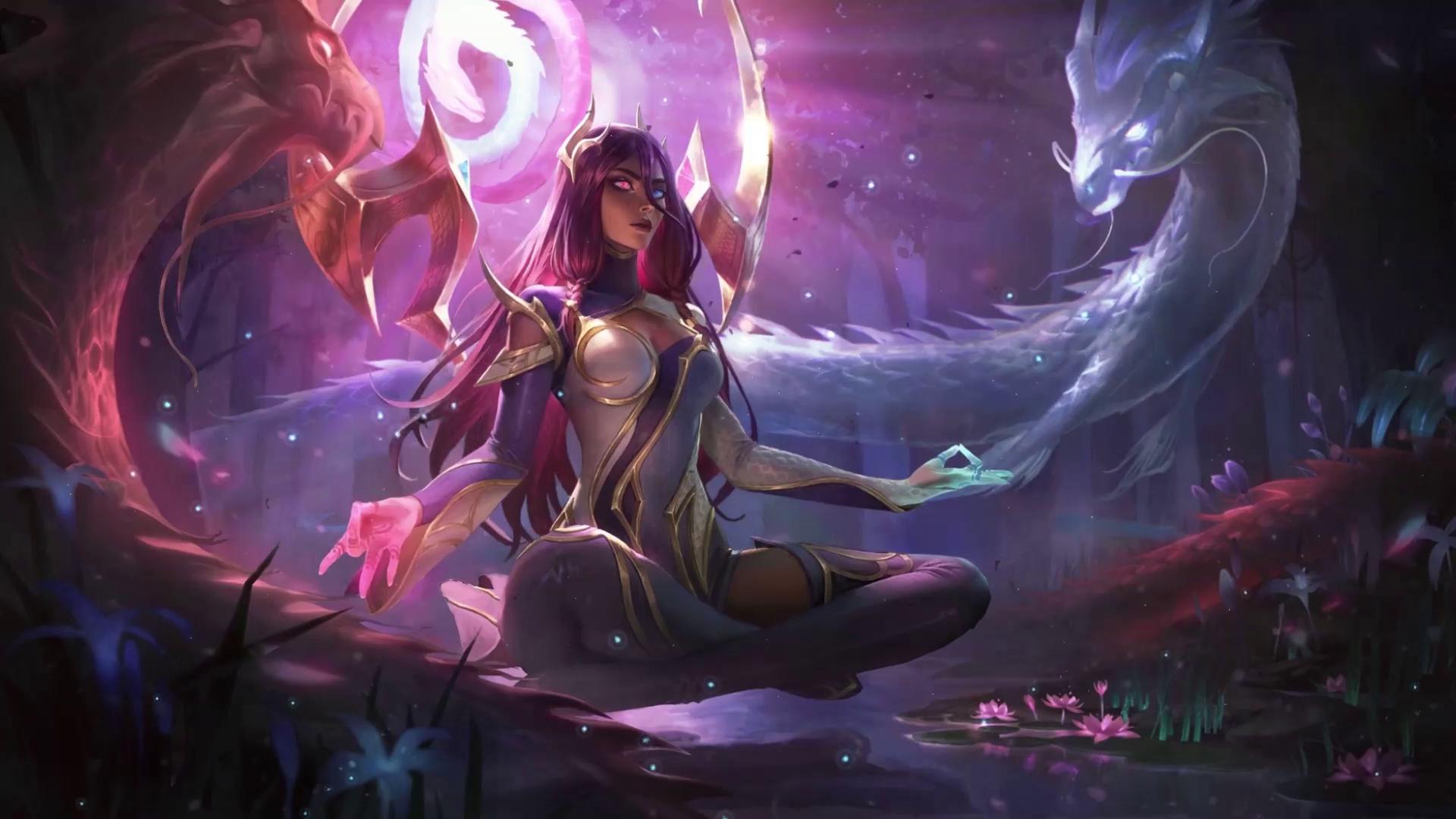 karma wallpaper league of legends