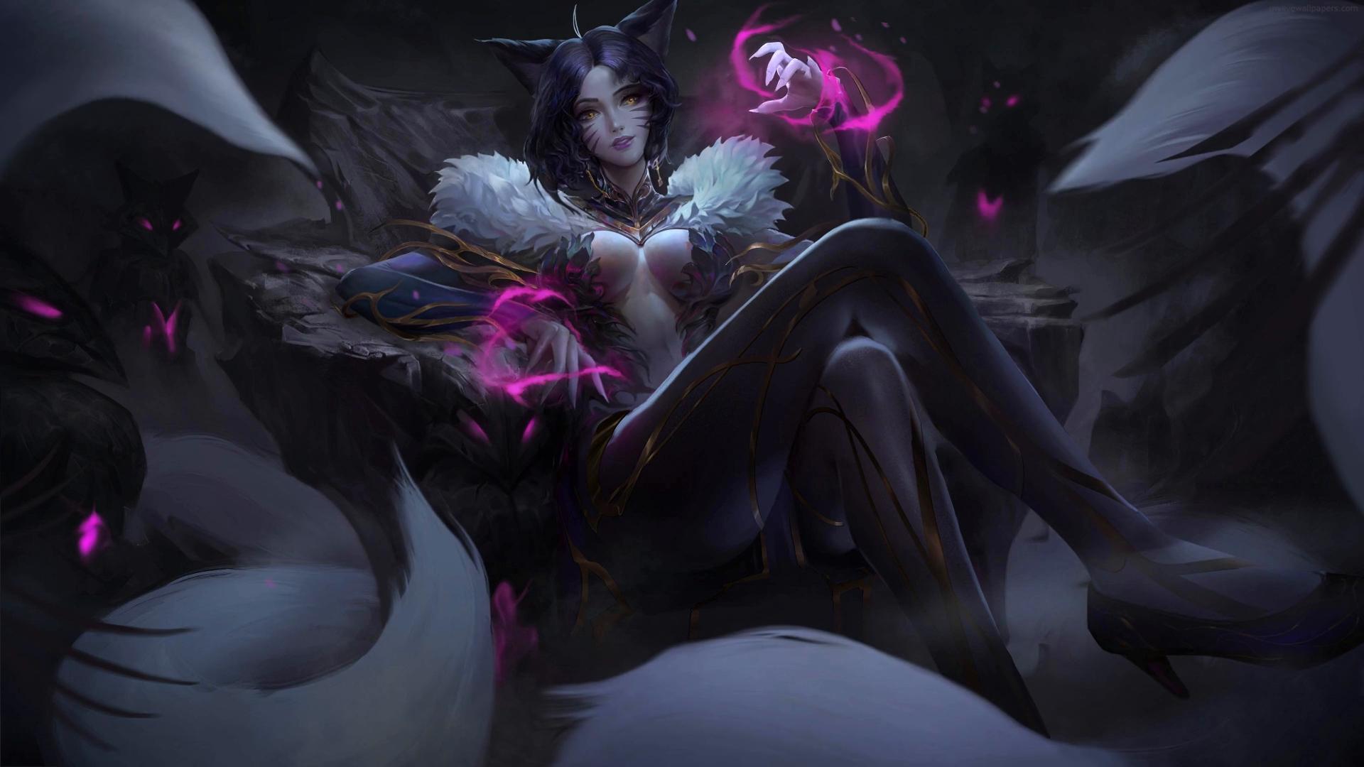 Ahri-League of Legends Live Wallpaper 