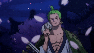 Zoro in Land of Wano (One Piece ) gif preview