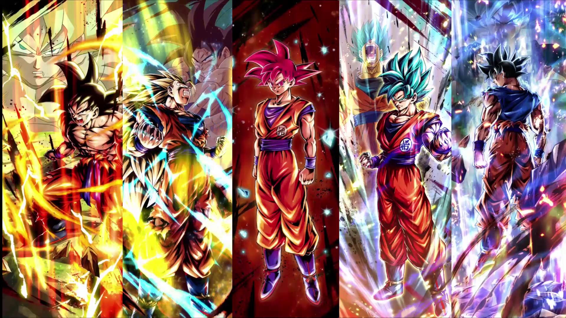 Gogeta Delivers A Strong Blast Of Energy (Dragon Ball Legends) Live  Wallpaper