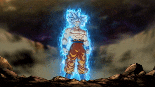 Goku's Ultra Instinct Unleashed gif preview