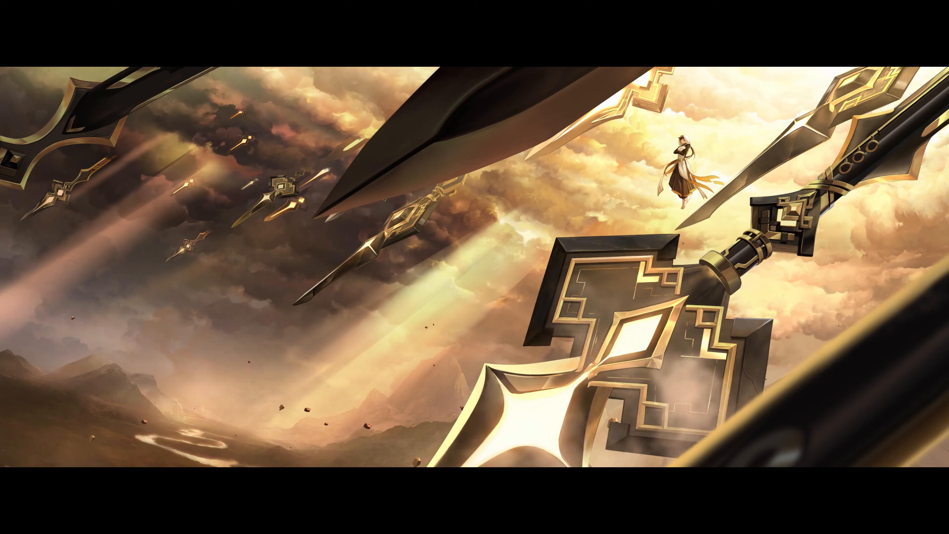 Zhongli's Pillar of Strength Live Wallpaper