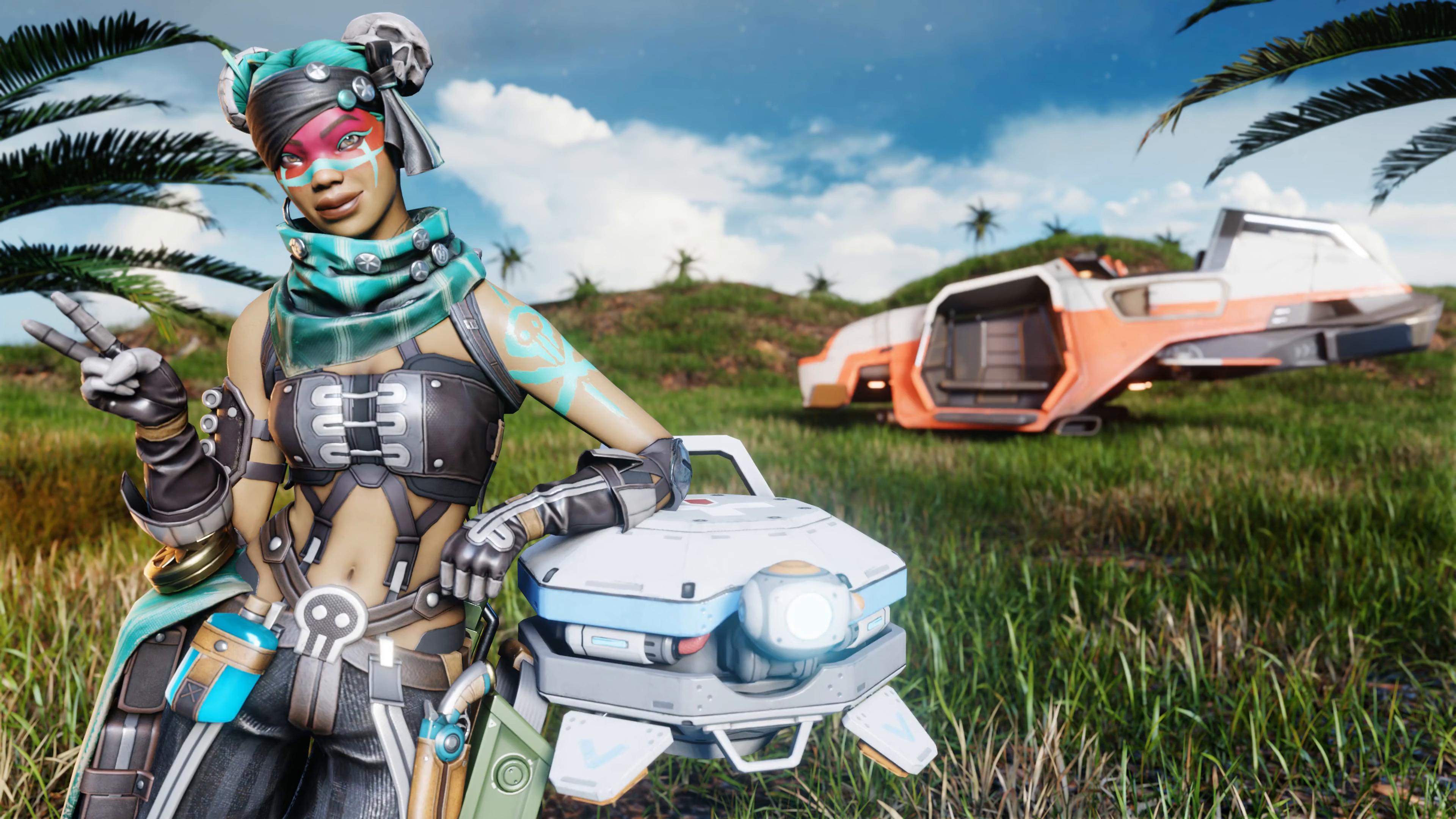 Lifeline Support Legend (Apex Legends) Live Wallpaper