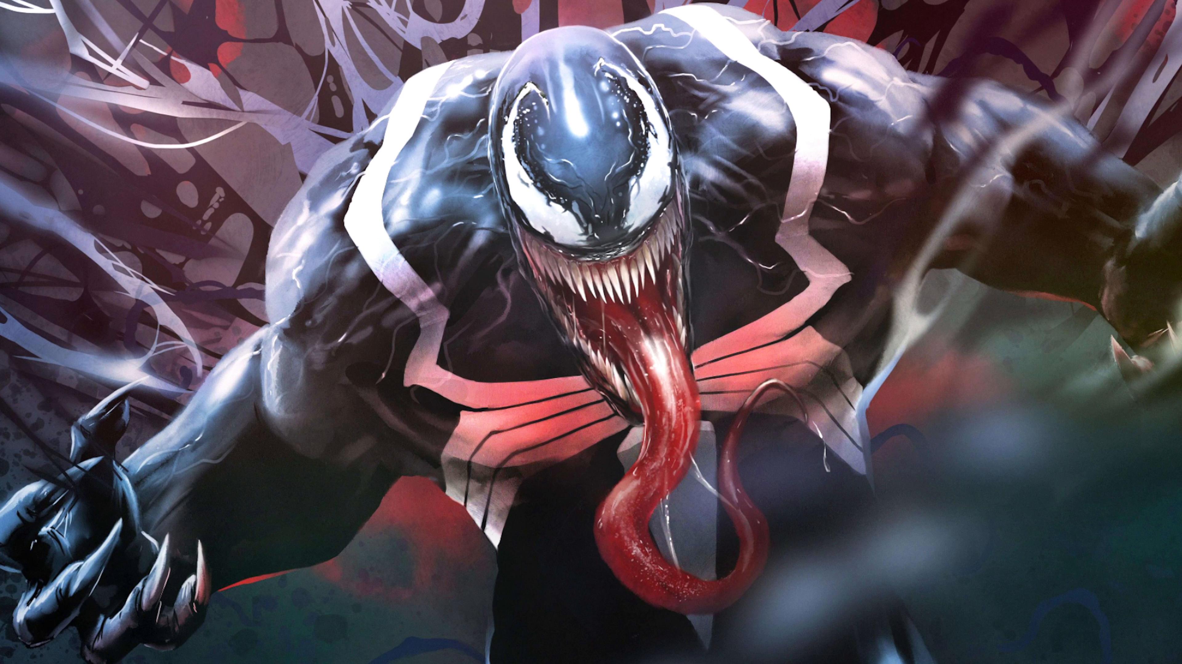 Marvel's Spider-Man 2 Venom Symbiote Logo 4K Wallpaper - Pixground -  Elevate Your Screen with Stunning 4K PC Wallpapers