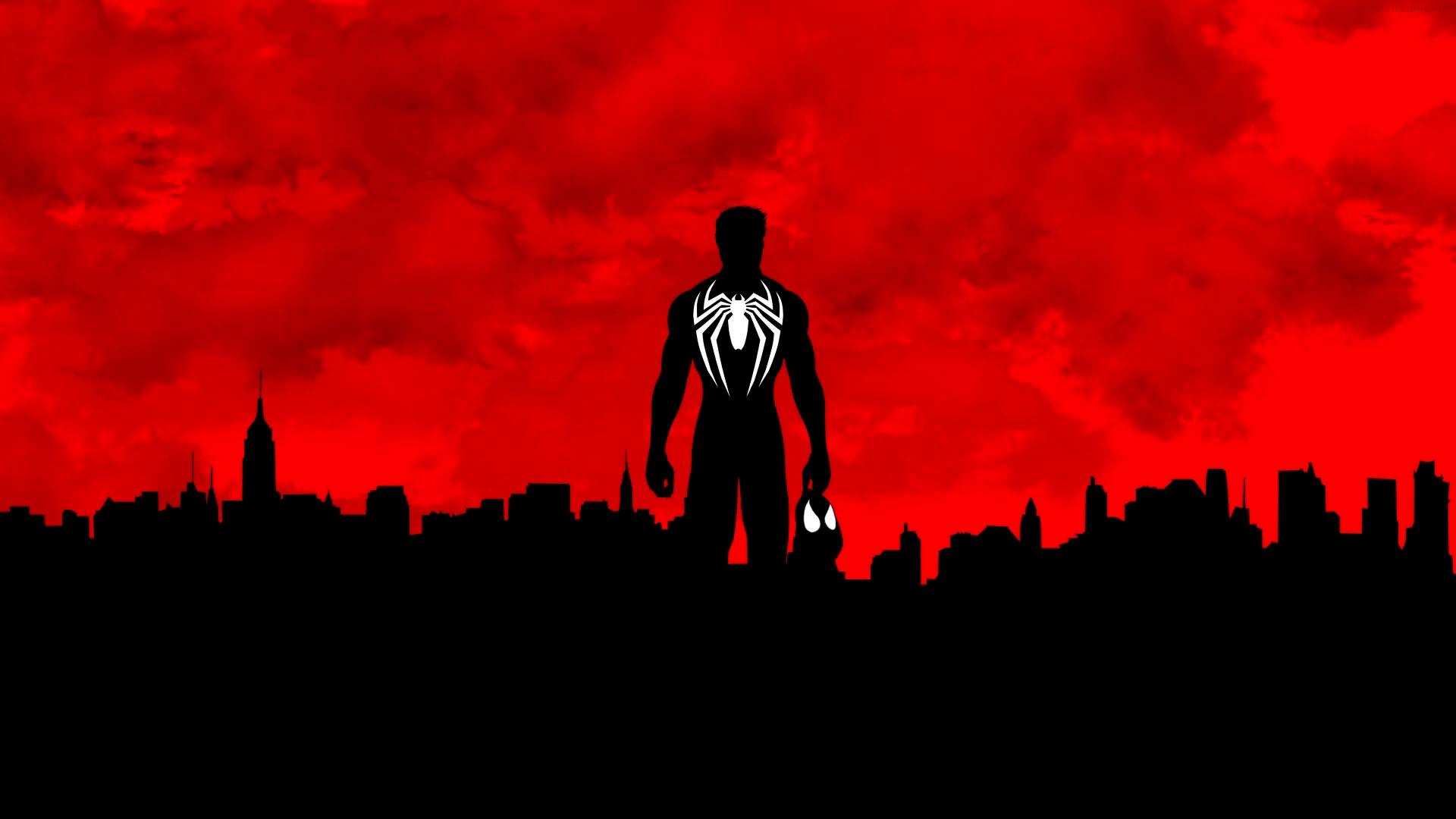 Spider Mans Crimson Sky