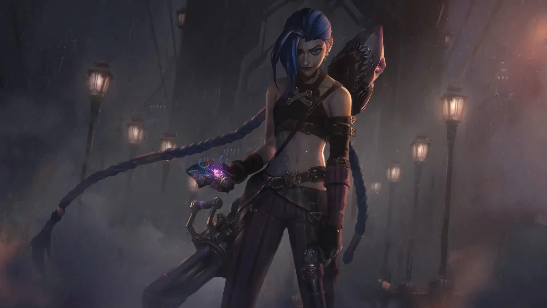 Jinx The Explosive Heart Of Arcane Live Wallpaper