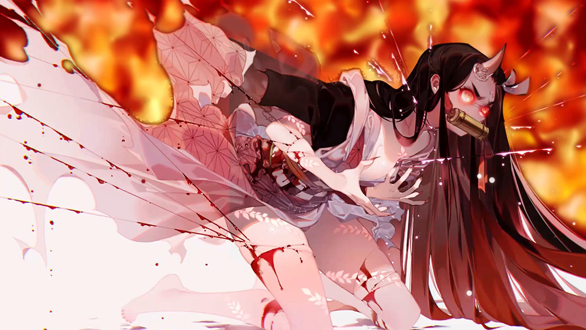 Discover 70 Nezuko Demon Form Wallpaper Latest In coedo vn