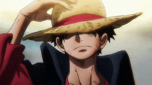 Monkey D. Luffy Straw Hat gif preview