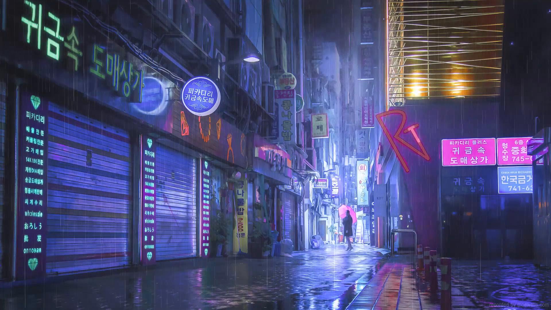 Dark Alley In Japan With Signs All Along It On A Rainy Night Background  Back Alley Scenery Of Kabukicho Kabukicho Shinjukuku Background Image And  Wallpaper for Free Download