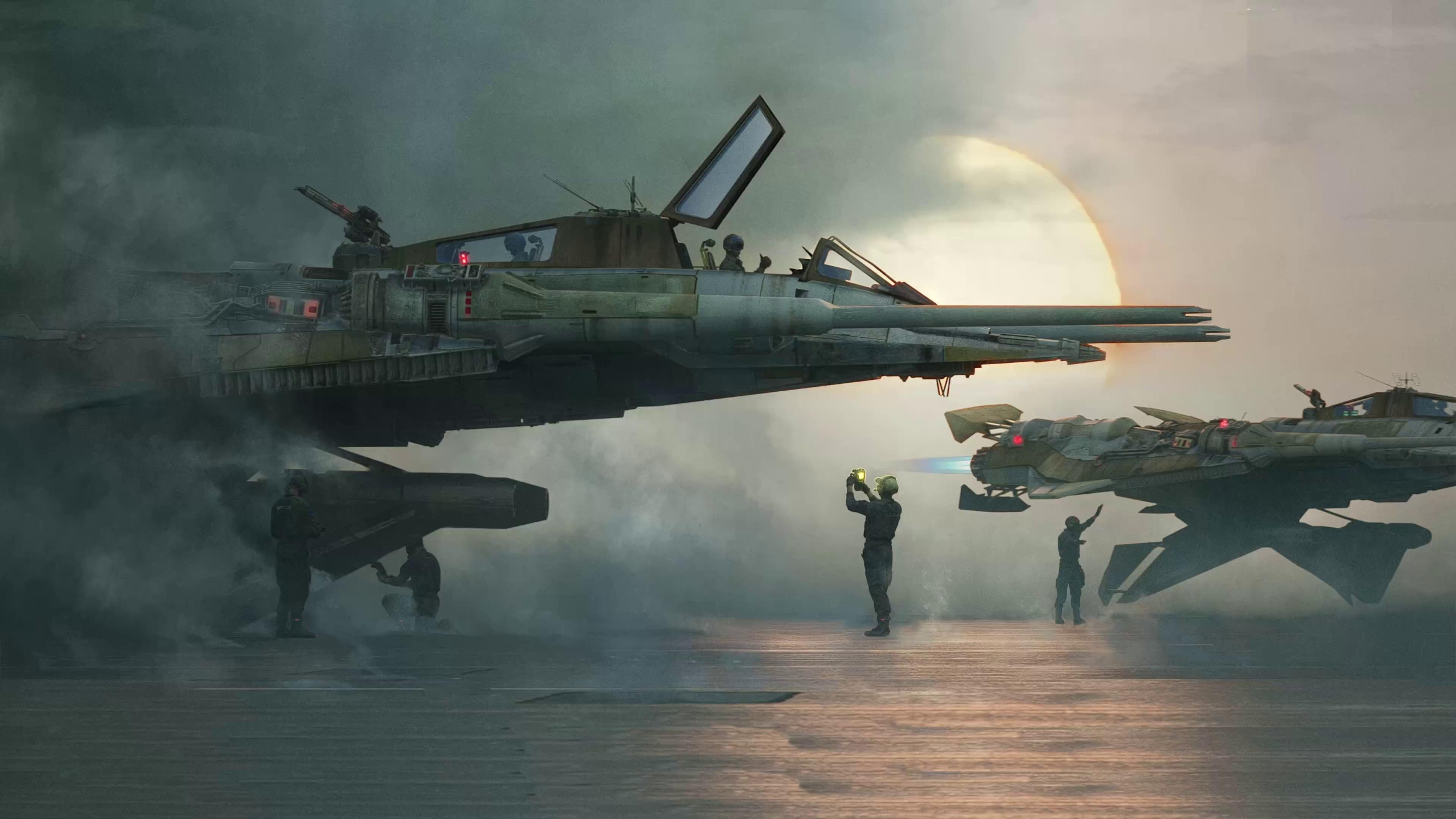 Flight Deck Live Wallpaper