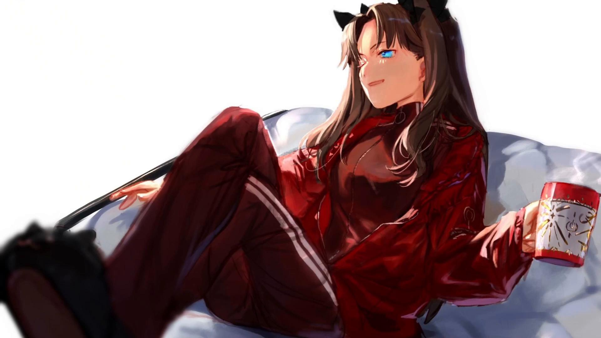 Tohsaka Rin From Fate/Stay Night Live Wallpaper