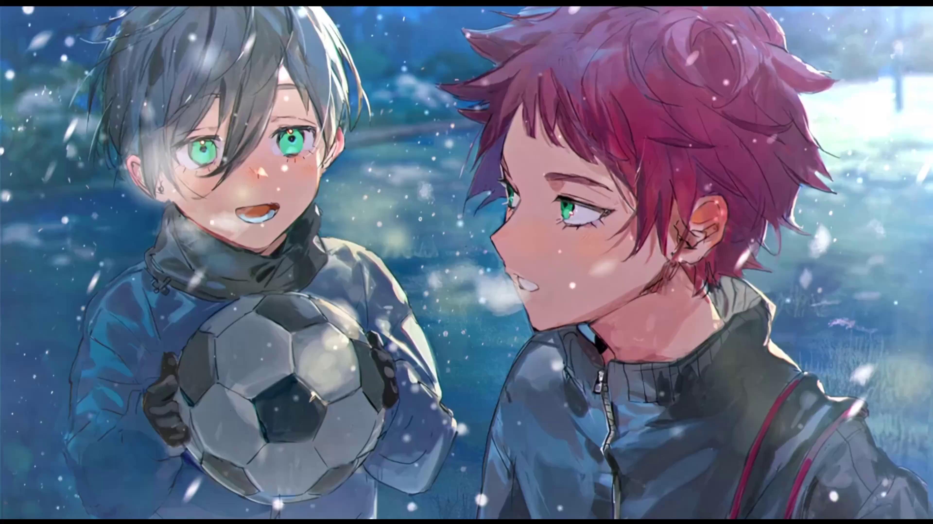 Rin And Sae Itoshi Blue Lock Live Wallpaper