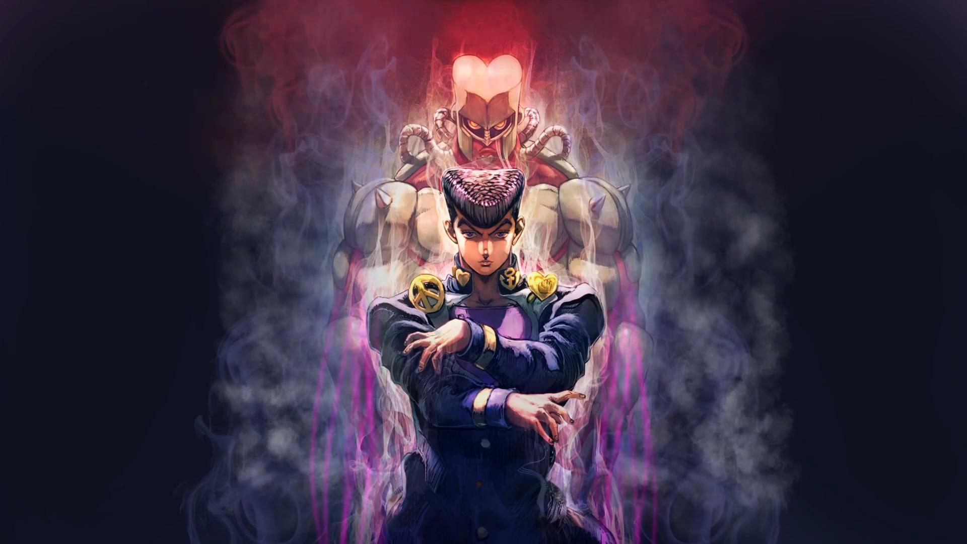 Josuke Higashikata Stands Calmly