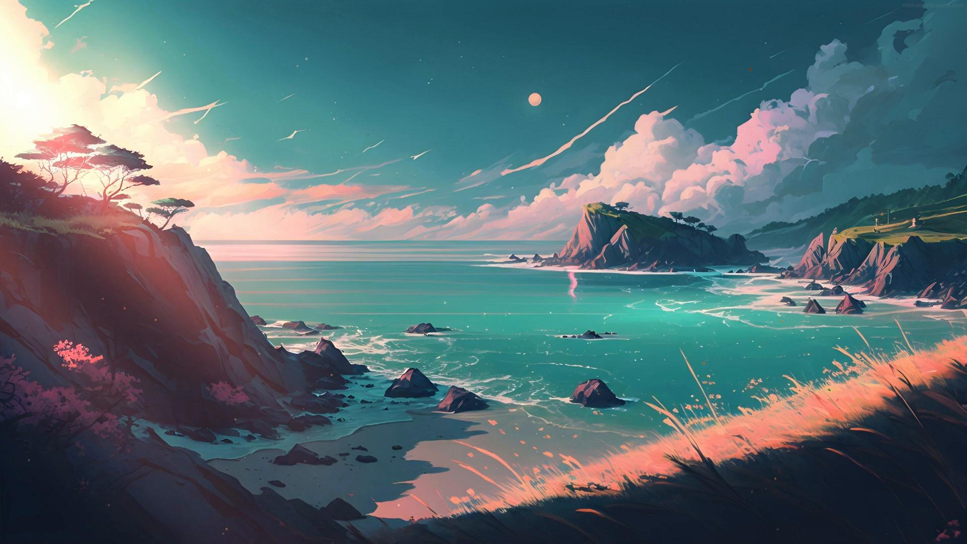 Beach live wallpaper