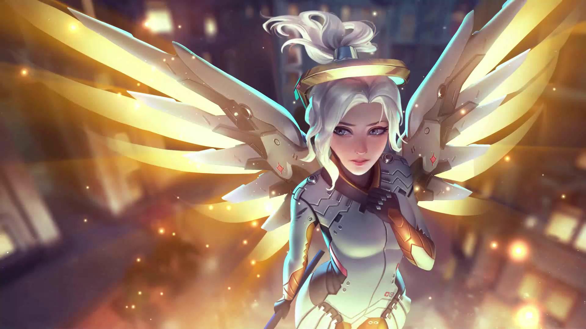 Overwatch Mercy Wallpapers  Wallpaper Cave