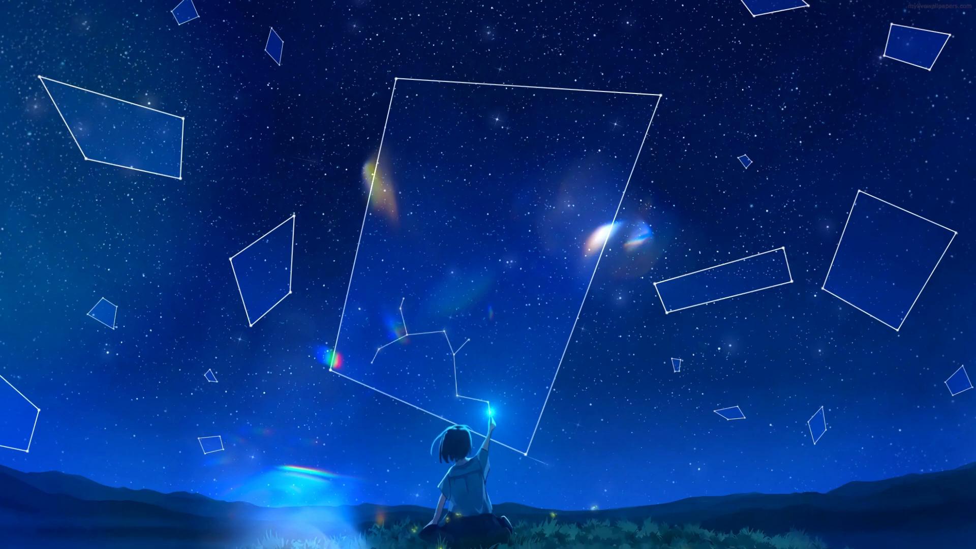 Connecting the Dots Among Stars Live Wallpaper