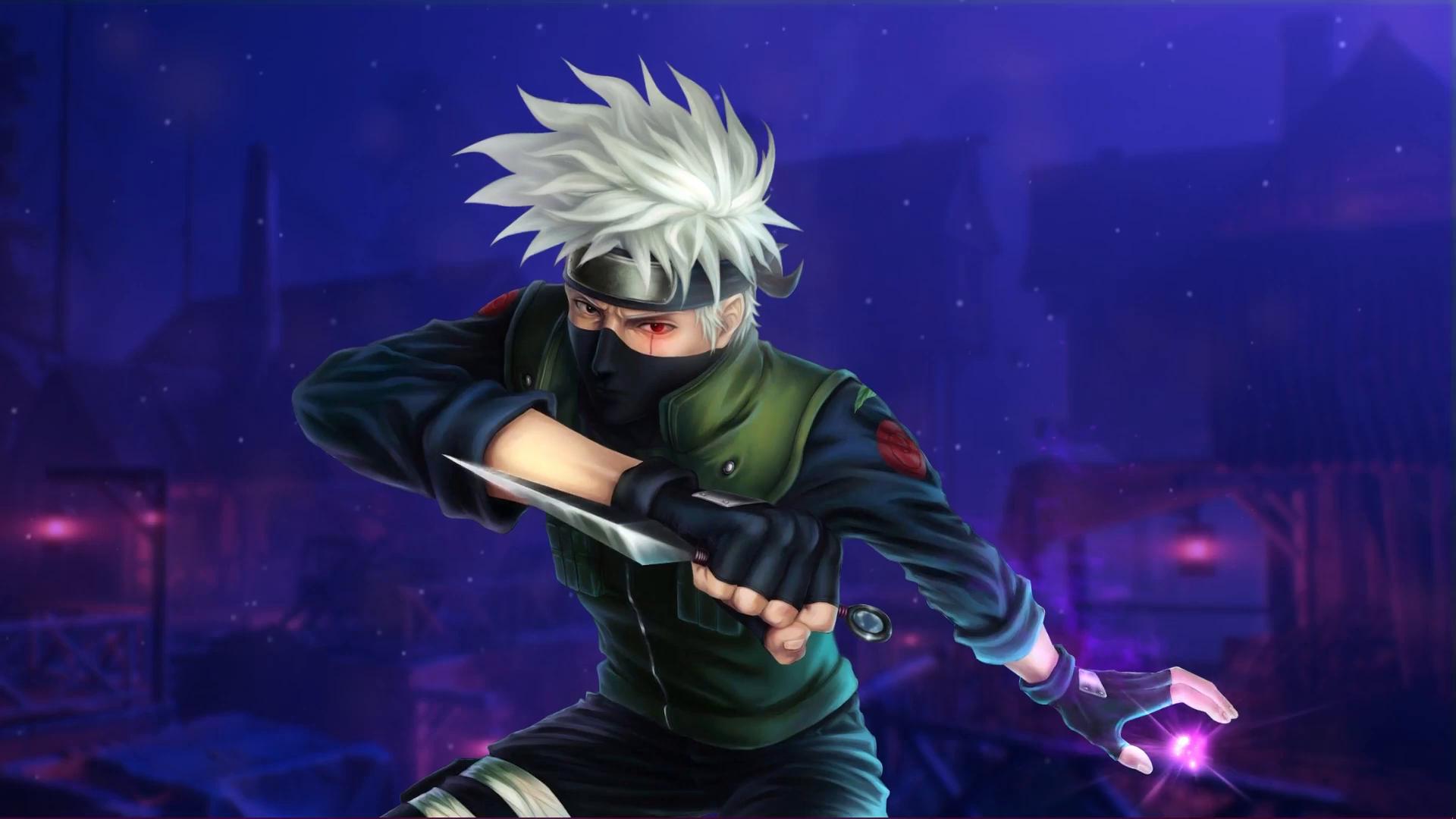 Kakashi Battle Stance Live Wallpaper