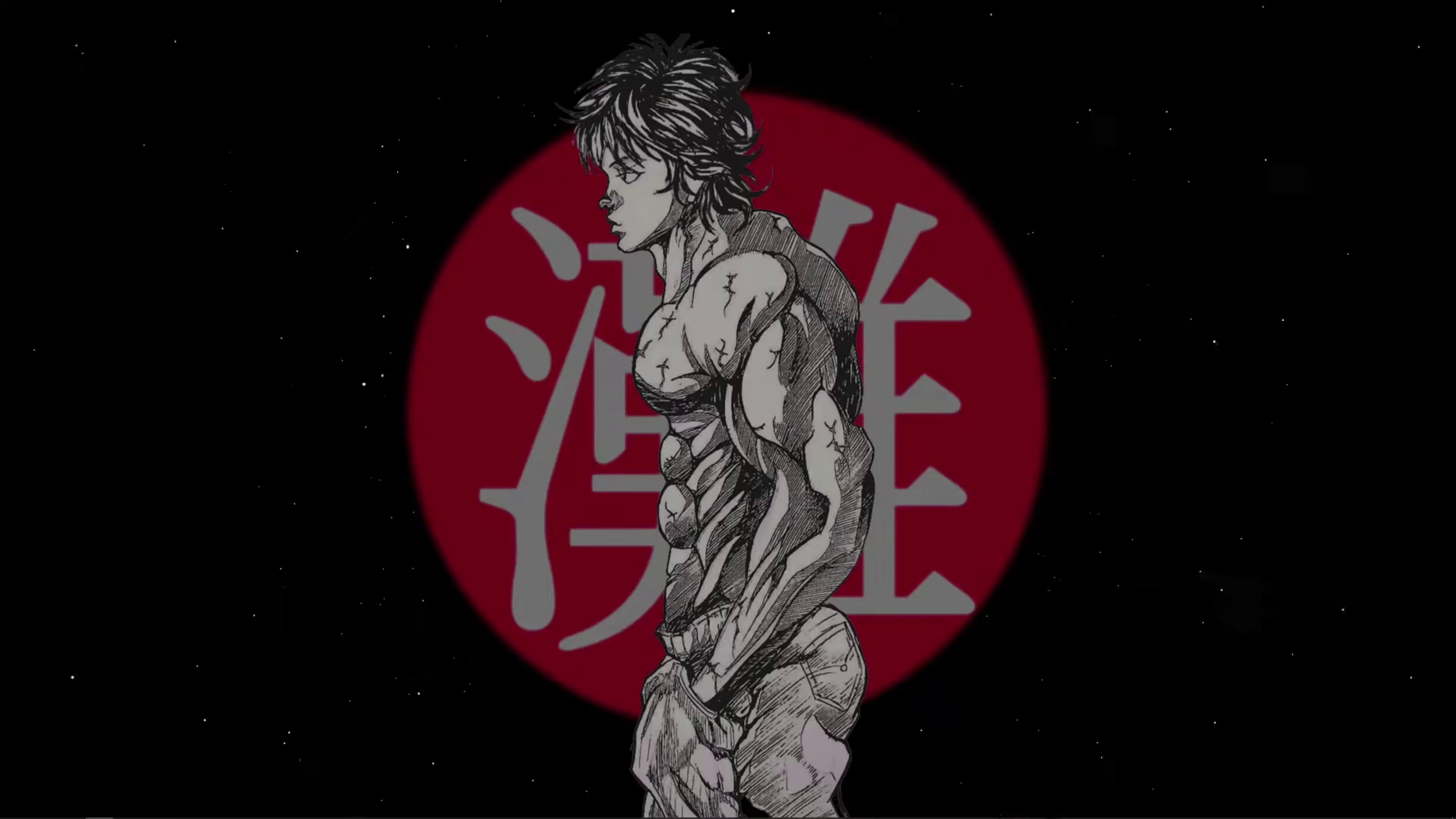 Live wallpaper Blade Fang Baki / interface personalization