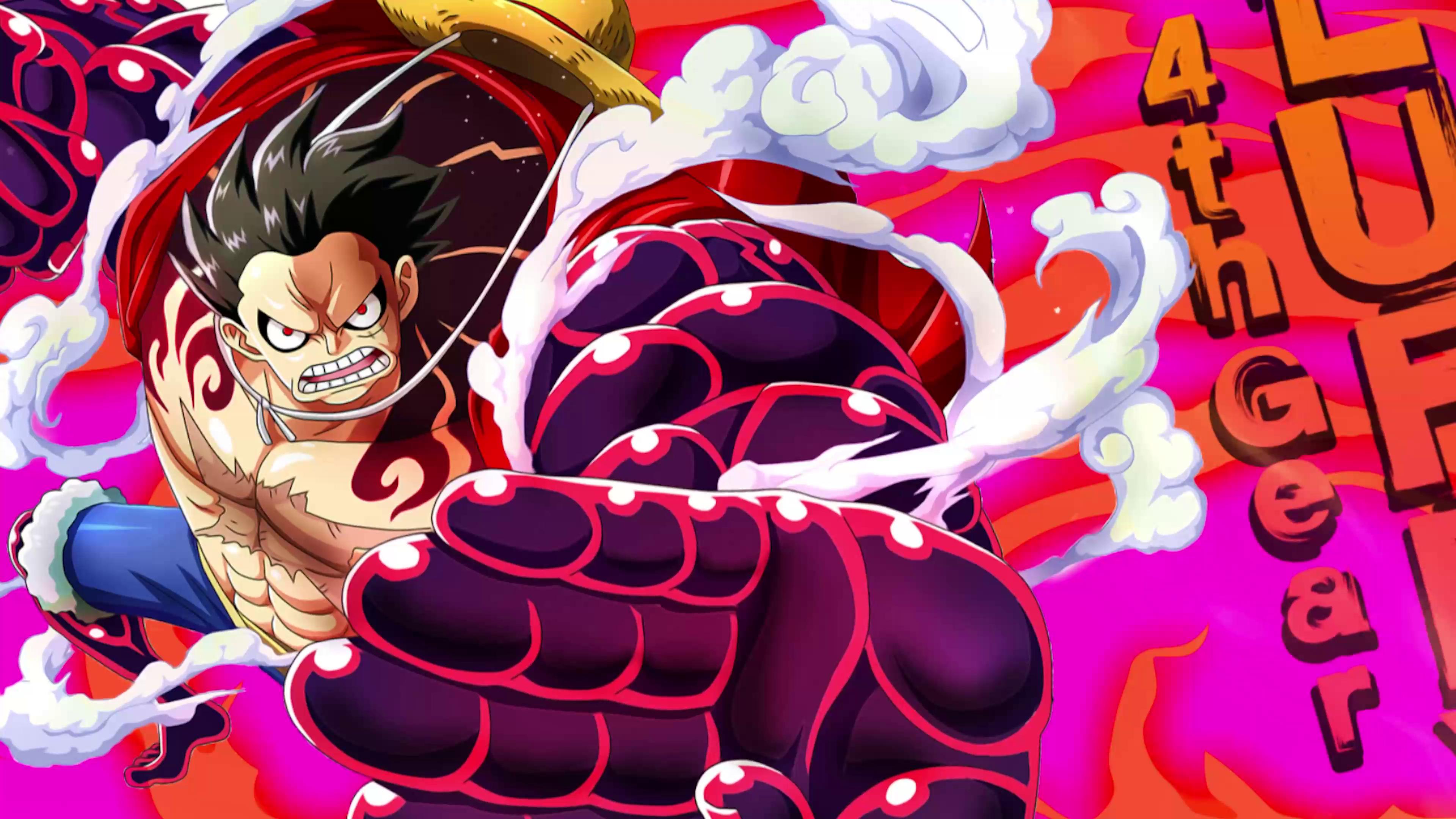 HD desktop wallpaper: Anime, One Piece, Monkey D Luffy, Gear Fourth  download free picture #476785