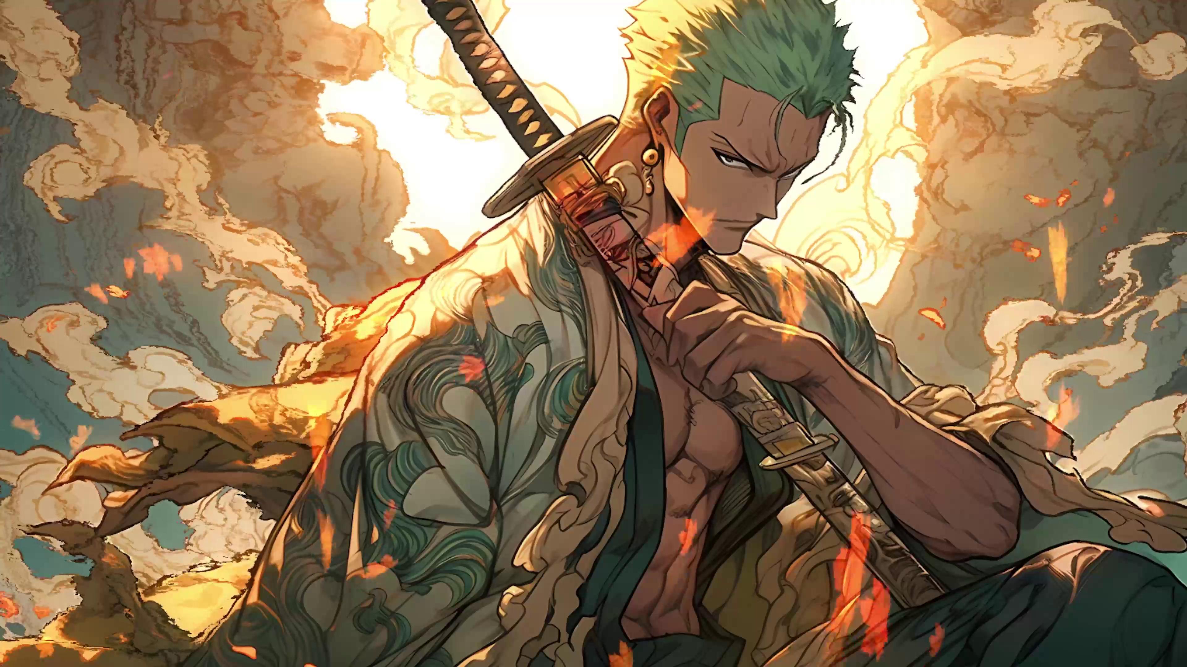 One Piece Wallpaper One Piece Zoro Lost His Eye Otose - vrogue.co